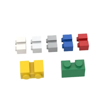10KS Montuje Částice 4216 1x2 S Vertikální Drážkou Cihly, Stavební Bloky DIY Vyměnitelné Díly Hračky Pro Děti Dárek