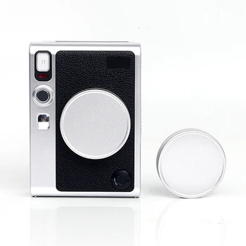1ks Instantní Fotoaparát Prachotěsný kryt Objektivu Pro Instax Mini EVO z Hliníkové Slitiny Instant Objektiv Fotoaparátu Kryt Ochranný kryt