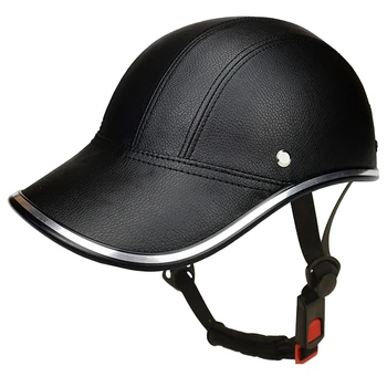2X kšiltovka Styl Motocykl Půl Helmu, Bezpečnostní Klobouk Polovinu Tváře Helmu Vintage Čepice Bezpečnostní přilbu Cyklistickou Helmu Čepici