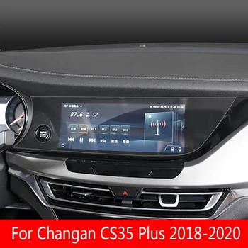 Auto GPS Zařízení Interiéru palubní Desce Transparentní TPU Ochranné Fólie Anti-scratch Příslušenství Pro Changan CS35 Plus 2018 2019 2020