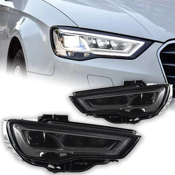 Auto Světla pro Audi A3 Světlomet Projektor A3 8V Dynamic Signal čelovka LED Světlomety Drl Objektiv Automobilové Příslušenství