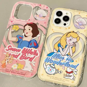 Disney Princezna Jasné, Telefon Pouzdro pro Samsung Galaxy S23 Ultra S22 S21 FE S20 S10 Plus Poznámka 20 10 Pro A34 A54 A33 A53 Snow White
