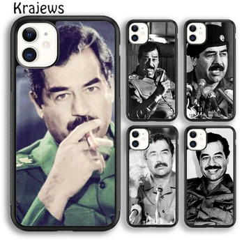 Krajews arabský Irák Saddáma Husajna Soft Telefon Pouzdro Pro iPhone 15 SE2020 14 6 7 8 plus XR XS 11 12 13 pro max coque Fundas