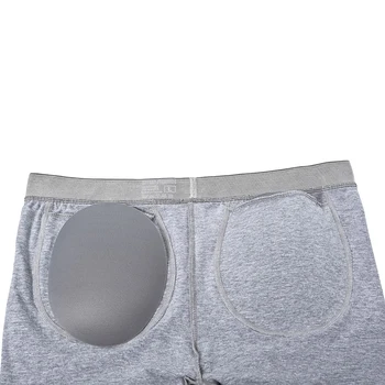 Muži Sexy Hýždě Čalouněný Hip Up Shaper Kalhotky Prodyšné Houba Cup Boxer Kalhotky Butt Lifter Kalhotky Pohodlné Kalhotky