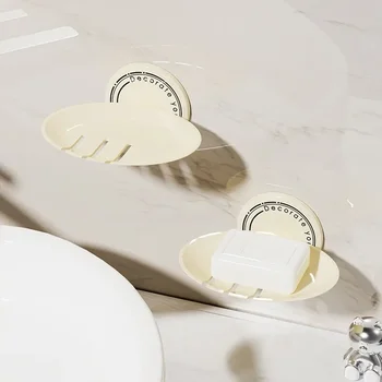 Nové Módní Mýdlo Box Perforace-zdarma, Toaleta Odtok Multi-funkční Mýdlo Box Domácnosti Jednoduché Stěny
