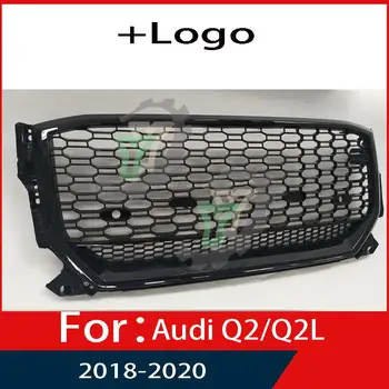 Pro Audi Q2/Q2L 2018 2019 2020 Auto Přední Mřížka Nárazníku Střed Panel Styling Horní Gril (Upravit Pro RSQ2 styl)