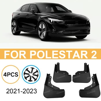 Pro Polestar 2 Blatníky Auto Doplňky, Přední Zadní Zástěrky Chrániče Šoupat Deska Auto Splash Fender 2021 2022 2023 2024