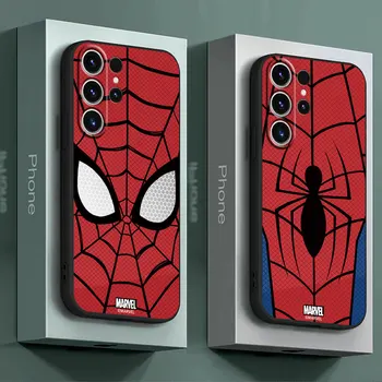 Telefon Pouzdro pro Samsung Galaxy S9 S10e S22 Plus S20 S23 FE S8 S7 S10 S21 Ultra 5G TPU Měkké Marvel superhrdina Spider-Man Cover