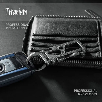 Titan Multifunkční Luxusní Auto Keychain klíčenka Šroubovák, Klíč, Spona, Držák na Klíče pro Muže, Mužské Kreativity Dárek Velkoobchod