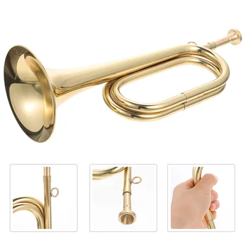 Trumpeta, Mosaz, Jízda Horn Náustek s Mosaz, Polnice Volání pro Školní Kapela Jízda Orchestr Žesťové Hudební Nástroje