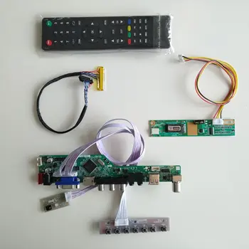 TV, AUDIO, VGA, USB LCD LED Controller driver Board display kit Pro LP154WX4-TLA9 15.4