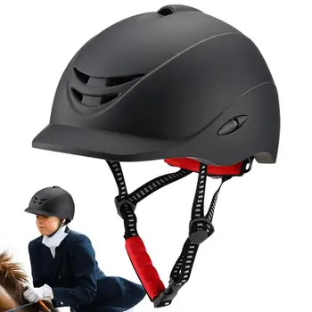 Ultralehká Dospělé dětské Jezdecké Helmy Nastavitelný Jezdecké Helmy Knight Klobouk, Jízda na Koni Bezpečnostní Ochranný Klobouček Pro Dospívající