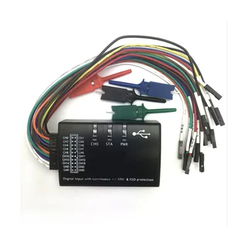 USB Logika 100MHz 16Ch Logický Analyzátor pro ARM FPGA H2-002