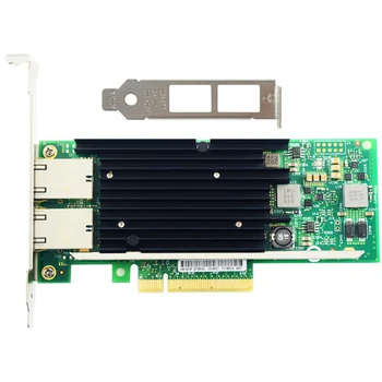 Vysoký Výkon NIC X 540-T2 s X 540 Chipset 10Gbs, RJ45 Dualport PCI-Ex8 Server Desktop Sítě
