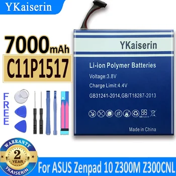 YKaiserin 7000mAh Baterie C11p1517 Pro ASUS Zenpad 10 Zenpad10 Z300M Z300CNL Z301MFL P028 P00L Z301M Z301MF P00C Telefon Bateria