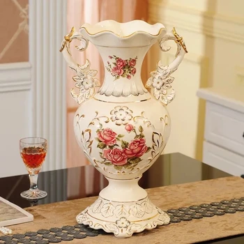 32 cm Keramická Váza Home Dekor Kreativní Design Porcelánové Dekorativní Květinové Vázy, Pro Svatební Dekorace