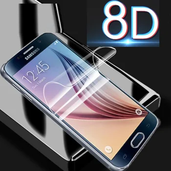 8D Mobilní Telefon Ochranný Úplný Kryt pro Samsung A7 A5 2016 2017 A3 2015 Hydrogel Film Screen Protector na Galaxy A730F A530F