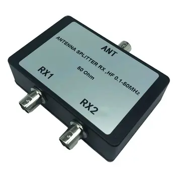 Anténní Splitter RX HF Satelitní TV Koaxiální Kabel Rozdělovač Signálu O 0,1-50 MHz 50ohm Koaxiální Signálový Kabel Náhradní pro TV