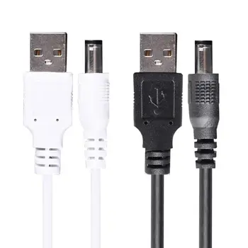 DC5V Napájecí Linky Nabíjecí Konektor Kabelu USB zástrčka pro STEJNOSMĚRNÉ 5.5x2.1 mm Zásuvky Line Nabíjecí Adaptér Konektor Cab
