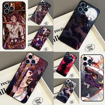 Demon Slayer Kokushibo Pouzdro Pro iPhone 14 15 Pro Max 13 12 11 X XR XS 7 8 Plus SE 2022 12 13 Mini Měkká Zadní Kryt