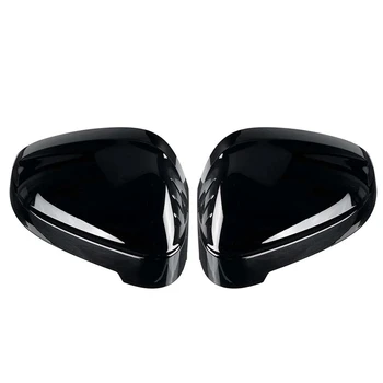 Lesklé Černé boty Pro - A4 B9 S4 A5 S5 RS5 2017-2020 Zpětné Zrcátko Skořápky Kryt ochranný kryt Car Styling Shell