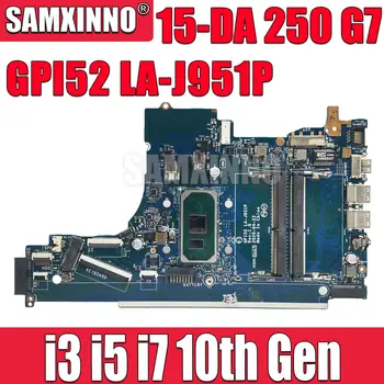 M17755-001 M17755-601 základní Deska Pro HP 15-DA 250 G7 Notebook základní Deska GPI52 LA-J951P s i3 i5 i7 10. Gen CPU DDR4 Testovány