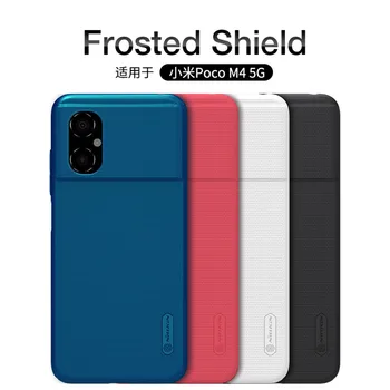 NILLKIN Super Frosted Shield Pouzdro Pro Xiaomi Mi Poco M4 4G / 5G Ochranný Kryt