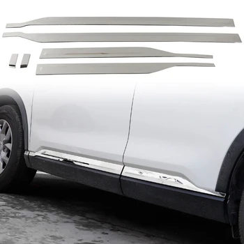 pro Honda CR-V CRV 2023 2024 Oceli Chrom Boční Dveře Tělo Lití Pásu Výbava Exteriéru Auto Příslušenství 6ks